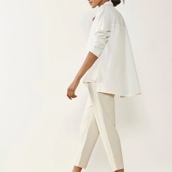 Aday Something Cool Long Sleeve Snap Closure Oversized Top Cooling Wicking Sz S - Picture 5 of 14